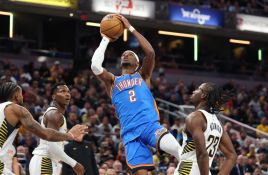 NBA: Gilgeous-Alexander marque 55 points, son record, après une nouvelle double prolongation