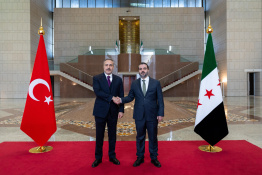 Rencontre Turquie-Syrie sur les FDS à Damas