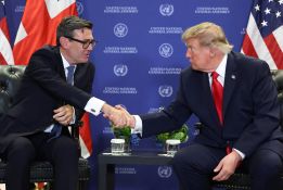 Trump salue des relations «meilleures» avec le Royaume-Uni sous Burnham