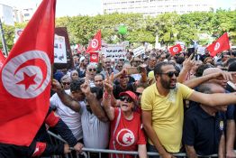 Manifestation en Tunisie contre la vie chère et pour les libertés