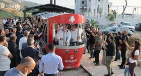 À Barbara, un train électrique pour relancer le tourisme