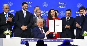 Première réunion décisive pour le Conseil de la paix de Trump