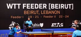 Coup d’envoi du tournoi international de tennis de table de Beyrouth