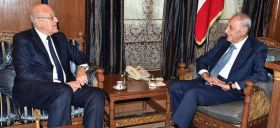 Réunion Berry-Mikati: trois questions discutées à Aïn el-Tiné