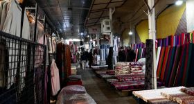 Les marchés désertés à Erbil