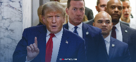Trump recadré en direct par le juge à son procès