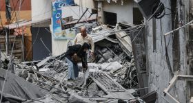 Des villages dévastés attendent l’heure de la reconstruction
