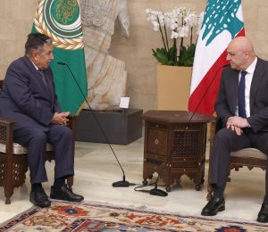 Fahmy réaffirme le soutien de la Ligue arabe et annonce une visite au Liban-Sud