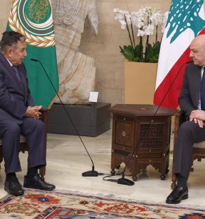 Fahmy réaffirme le soutien de la Ligue arabe et annonce une visite au Liban-Sud