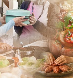 Le plat envoyé au voisin, une assiette pour entretenir les liens