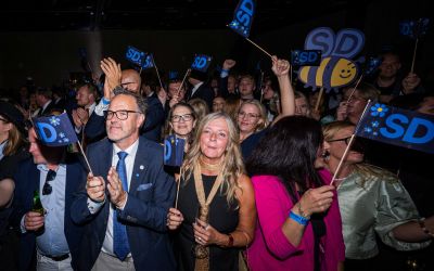En Suède, avantage à la gauche à l'issue de législatives ultra-serrées