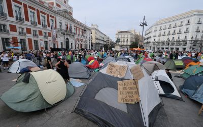 En Espagne, la crise du logement fait un spectaculaire retour sur le devant de la scène