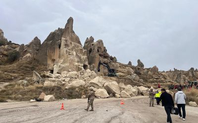 Turquie: effondrement d’une colonne rocheuse en Cappadoce, deux morts