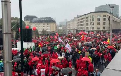 Europe: la grogne sociale gagne du terrain