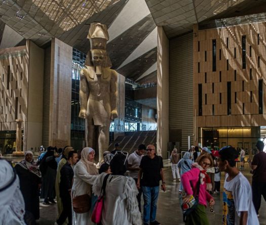 Caire, Égypte: le Grand Musée ouvre enfin ses portes