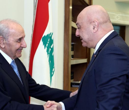 Après son entretien avec Aoun, Berry se dit «satisfait»