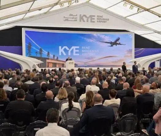 Lancement des travaux de réhabilitation de l’aéroport René Moawad, Salam promet un développement équilibré