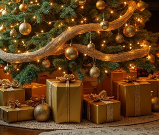 L’or a-t-il toujours sa place sous le sapin?