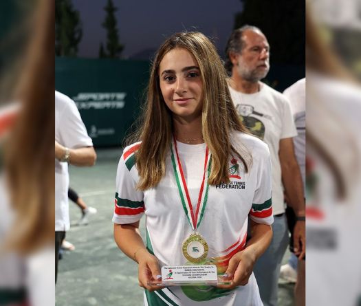 Tennis: Maria Hachache, de l’or arabe aux courts de Barcelone