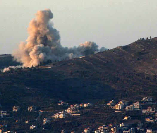 L’armée israélienne fait exploser des maisons au Liban-Sud