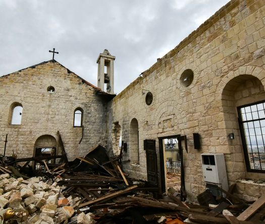 Israël confirme avoir endommagé un «bâtiment religieux» dans le sud du Liban