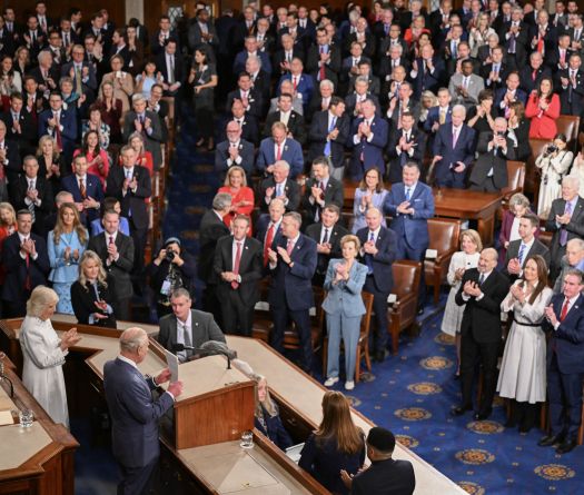 Devant le Congrès américain, Charles III appelle les États-Unis à rester fidèles à leurs alliés occidentaux