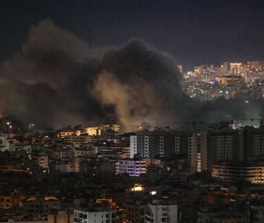 La banlieue sud de Beyrouth sous un déluge de feu