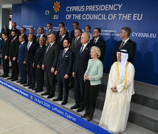 À Chypre, l’UE affiche sa volonté de peser pour la désescalade au Moyen-Orient