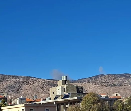 Israël lance plusieurs frappes aériennes ciblant des positions du Hezbollah