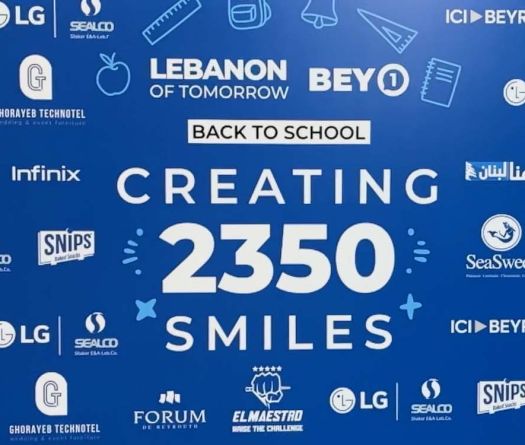 Lebanon of Tomorrow soutient 2.350 élèves libanais