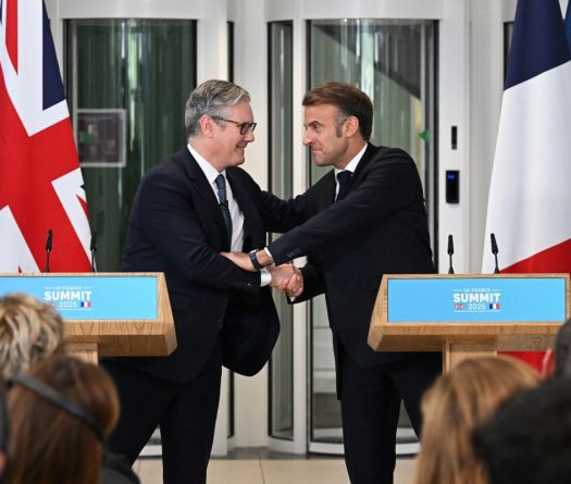 Macron appelle à une reconnaissance commune de la Palestine par Paris et Londres