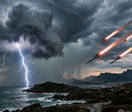 Nuages, vent, pluie: la météo peut-elle stopper les bombes?