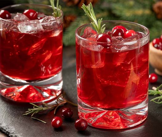 Recette festive: Cocktail aux canneberges