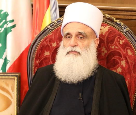 Le cheikh Akl des druzes défend les positions de Walid Joumblatt