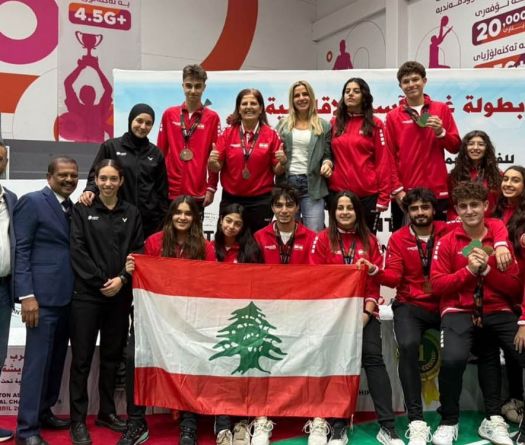 Badminton : le Liban frappe fort à Erbil, 12 breloques dans l’escarcelle