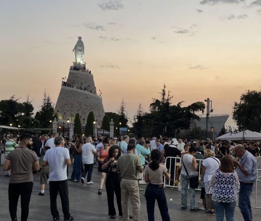 Harissa accueille les fidèles pour la fête de l’Assomption