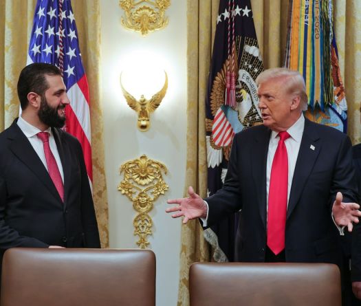 Trump reçoit le président syrien, une rencontre historique et discrète