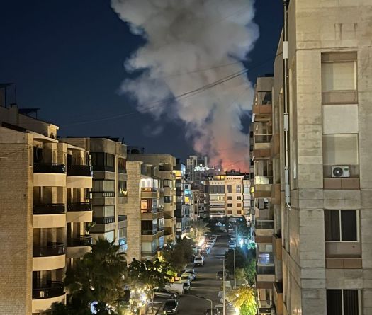 Frappes israéliennes nocturnes dans les environs de Beyrouth 