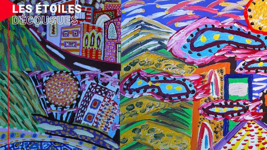 Ville rouge et nuits en dentelle, le déroulé de l'exposition