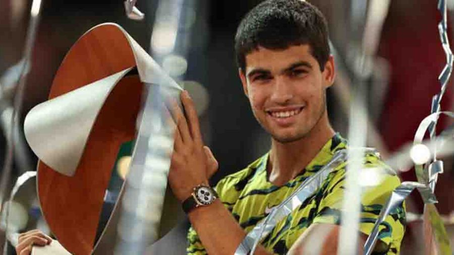 Tennis: la fusée Alcaraz lancée vers Roland-Garros