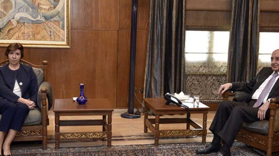 Colonna, à Beyrouth, appelle à la retenue