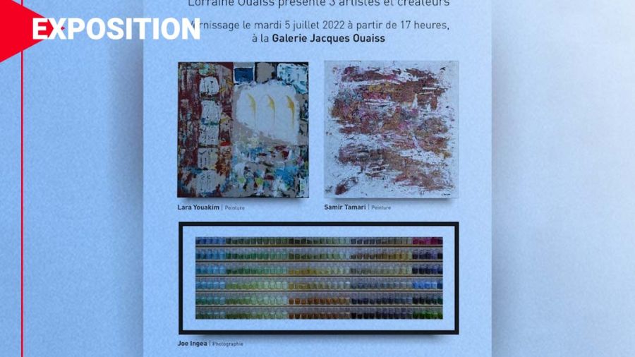 Trois artistes exposent à la Galerie Jacques Ouaiss