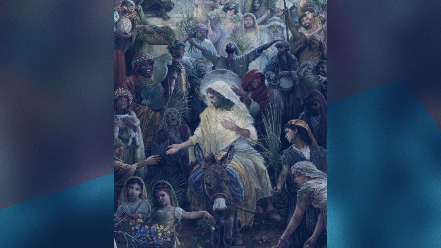 La fête des Rameaux: «tapis rouge (sang) pour Jésus»