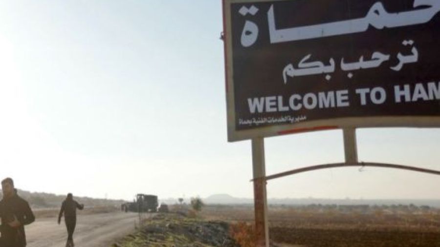 Contre-offensive de l'armée syrienne près de Hama 