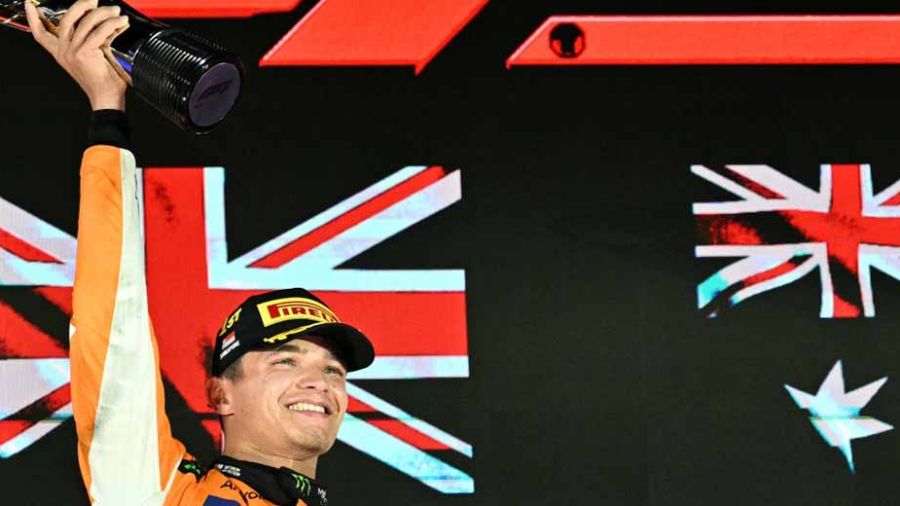 F1: Norris (McLaren) remporte le GP de Singapour devant Verstappen
