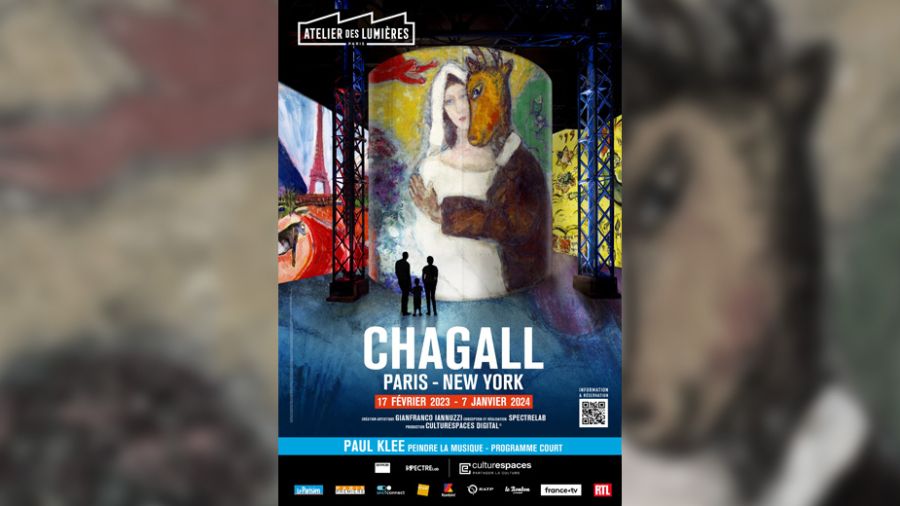 Marc Chagall exposé en immersif à Paris