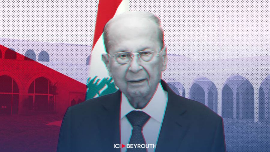 Préparatifs pour le déménagement de Aoun de Baabda