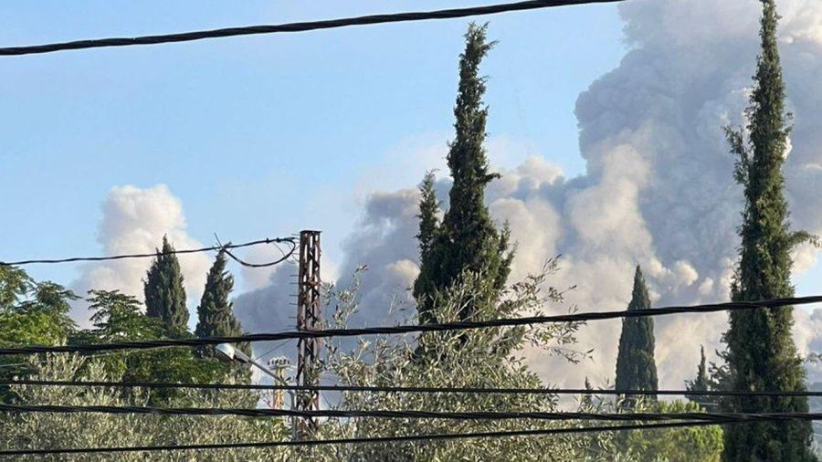 L'armée israélienne cible des infrastructures du Hezbollah au Liban-Sud