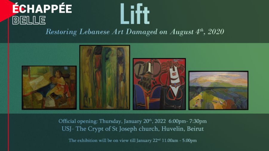 Coup d’envoi de l’expo «Lift» ce soir, à  la crypte de l’USJ