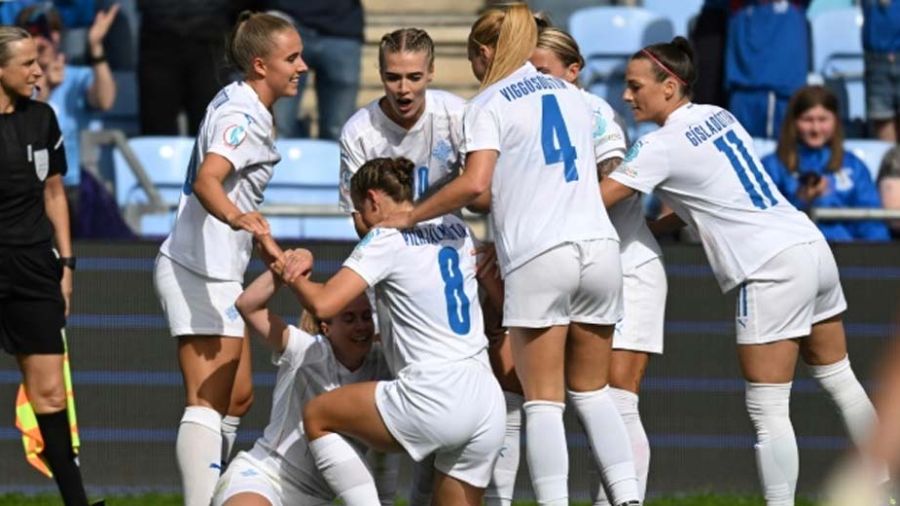 Euro féminin: l'Islande accrochée par l'Italie